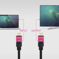 CABLE HDMI V2.0 4K 60HZ 18GBPS CON REPETIDOR AM-AM NEGRO 15M NANOCABLE 10.15.3715
