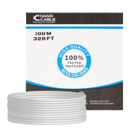 CABLE RED RJ45 CAT.5E UTP FLEXIBLE AWG24 100 M NANOCABLE 10.20.0302-FLEX