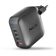 CARGADOR NGS DE PARED ULTRARRAPIDO DE 165W CON 4 PUERTOS 3 USB-C 1 USB-A