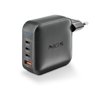 CARGADOR NGS DE PARED ULTRARRAPIDO DE 165W CON 4 PUERTOS 3 USB-C 1 USB-A