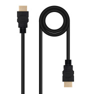 CABLE HDMI V2.0 4K-60HZ 18Gbps NEGRO 3 M NANOCABLE 10.15.3803