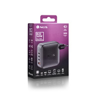 CARGADOR NGS DE PARED ULTRARRAPIDO DE 165W CON 4 PUERTOS 3 USB-C 1 USB-A