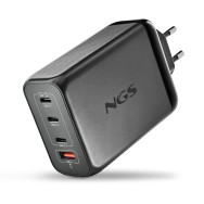 CARGADOR NGS DE PARED ULTRARRAPIDO DE 240W CON 4 PUERTOS 3 USB-C 1 USB-A