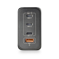 CARGADOR NGS DE PARED ULTRARRAPIDO DE 240W CON 4 PUERTOS 3 USB-C 1 USB-A