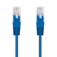 CABLE RED LATIGUILLO RJ45 CAT.6 UTP AWG24 AZUL 1.0 M NANOCABLE 10.20.0401-BL
