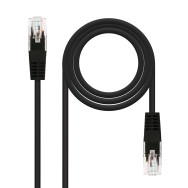 CABLE RED LATIGUILLO RJ45 CAT.6 UTP AWG24 NEGRO 2.0 M NANOCABLE 10.20.0402-BK