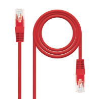 CABLE RED LATIGUILLO RJ45 CAT.6 UTP AWG24 ROJO 3.0 M NANOCABLE 10.20.0403-R