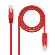 CABLE RED LATIGUILLO RJ45 CAT.6 UTP AWG24 ROJO 3.0 M NANOCABLE 10.20.0403-R