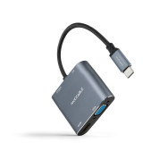 CONVERSOR USB-C A HDMI H-VGA H-USB-A H-USB-C H NANOCABLE 10.16.4304