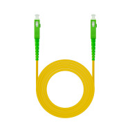 CABLE FIBRA OPTICA SC APC-SC APC MONOMODO LSZH AMARIL.5M NANOCABLE 10.20.0005