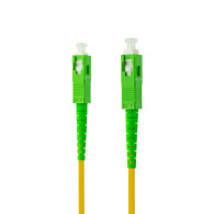 CABLE FIBRA OPTICA SC APC-SC APC MONOMODO LSZH AMARIL.5M NANOCABLE 10.20.0005