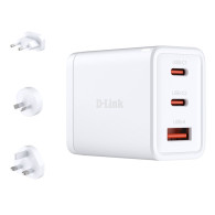 CARGADOR USB D-LINK PARED DCP-651 2USB-C 1USB 65W GaN