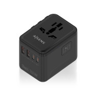 CARGADOR GaN PARED 2xUSB-A 2xUSB-C NEGRO AISENS ASPS-2A2C08-BK