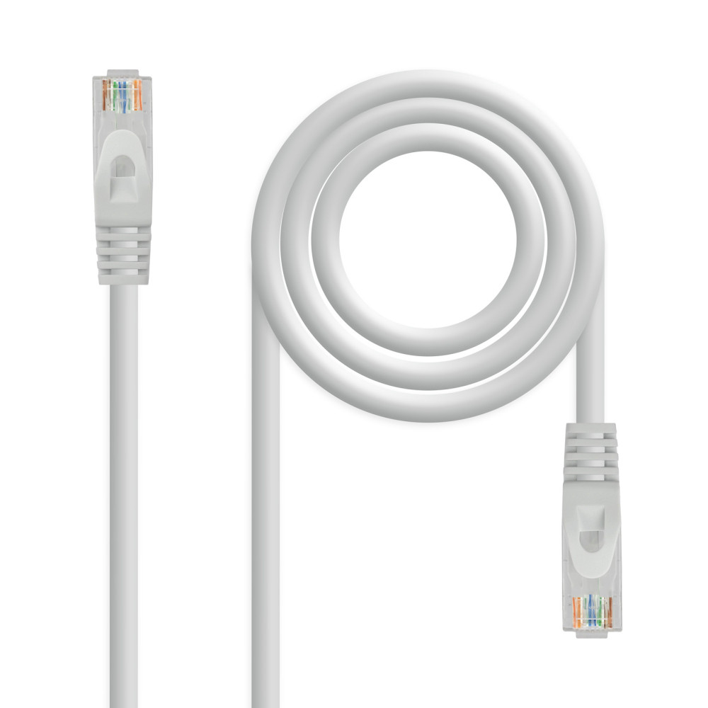 CABLE RED LATIGUILLO RJ45 LSZH CAT.6A UTP AWG24 0.5 M NANOCABLE 10.20.1800