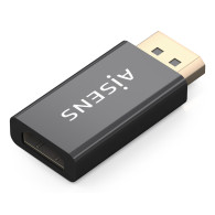 CONVERSOR DISPLAYPORT A HDMI 4K60HZ DPM-HDMIH NEGRO AISENS A125-0908