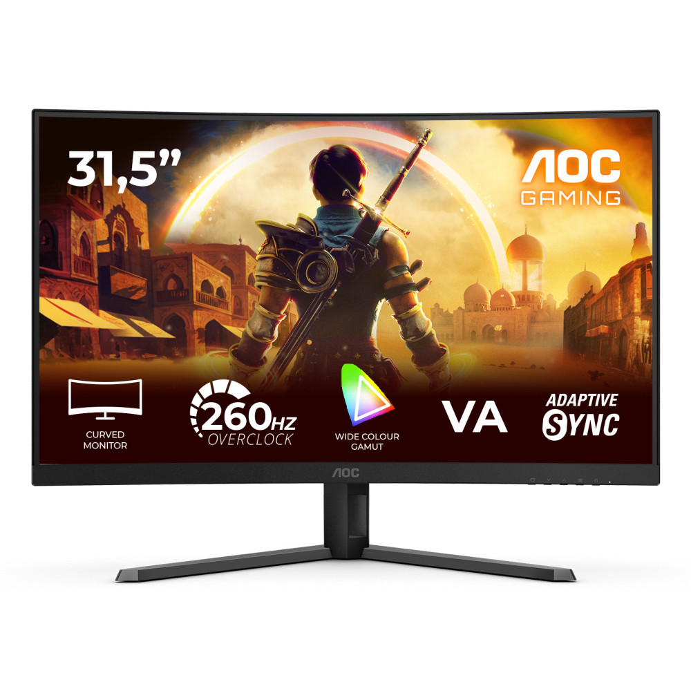 MONITOR 31.5 AOC C32G42ZE CURVO FHD 240Hz 1920X1080 NEGRO