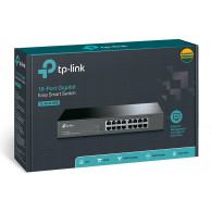SWITCH TP-LINK 16P TL-SG1016DE 10 100 1000 RACK 19