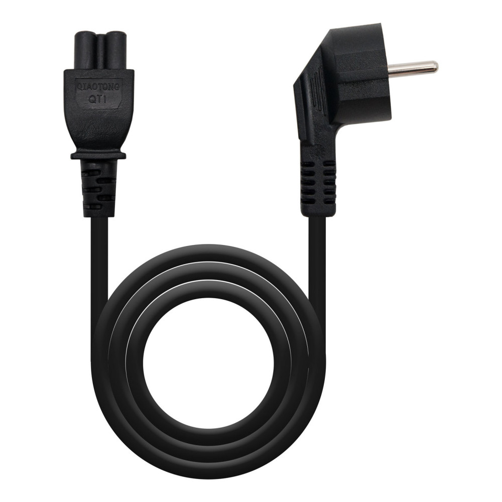 CABLE ALIM. TREBOL CEE7 ACODADO M-C5 H 3 M 10.22.0302-L300 NANOCABLE