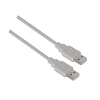 CABLE USB 2.0 TIPO AM-AM BEIGE 2.0M AISENS A101-0022