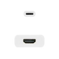 CONVERSOR USB-C A HDMI 4K 15 CM NANOCABLE 10.16.4102