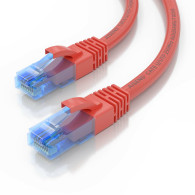 CABLE RED LATIGUILLO RJ45 CAT.6 UTP AWG26 CCA ROJO 2.0M AISENS A135-0791