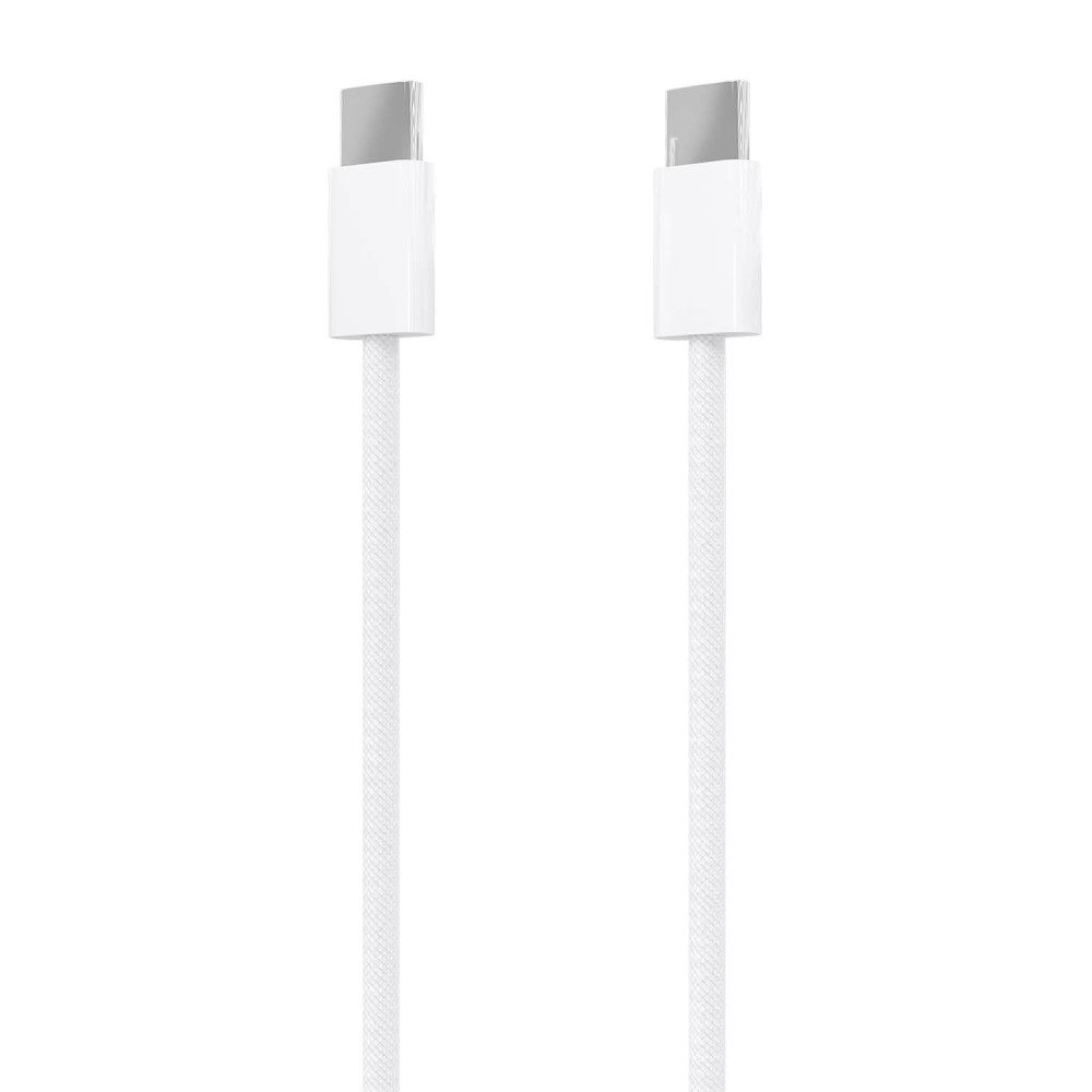 CABLE USB 2.0 3A 60W APPLE TIPO USB-CM-USB-CM BLANCO 1.0M AISENS A107-0855