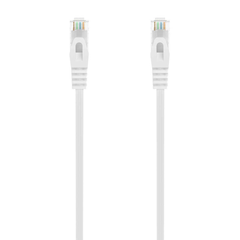 CABLE RED LATIGUI.RJ45 LSZH CAT.6A 500 MHZ UTP AWG24 BLANCO 1.5M AISEN A145-0595