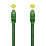 CABLE RED LATIGUILLO RJ45 LSZH CAT.7 SFTP AWG26 VERDE 2.0M AISENS A146-0483