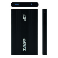 CAJA EXTERNA 2.5 TOOQ 95 MM SATA USB 3.0 NEGRA TOOQ TQE-2524B