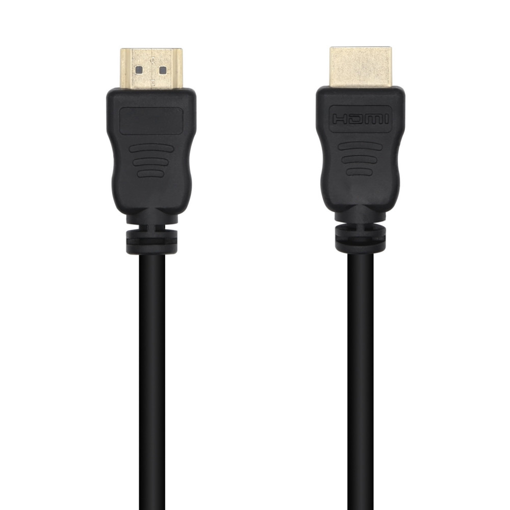 CABLE HDMI V1.4 ALTA VELOCIDAD 14+1 CCS A M-A M NEGRO 1.8M AISENS A119-0653