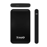 CAJA EXTERNA 2.5 TOOQ SATAIII USB3.1 GEN1 SSD TOOQ NEGRA TQE-2528Buc