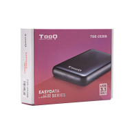 CAJA EXTERNA 2.5 TOOQ SATAIII USB3.1 GEN1 SSD TOOQ NEGRA TQE-2528Buc