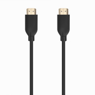CABLE HDMI V2.0 CCS PREMIUM ALTA VELO 4K60HZ AM-AM NEGRO 1.0M AISENS A120-0729