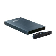 CAJA EXTERNA 2.5 TOOQ 95 MM SATA USB 3.0 3.1 GEN1 AZUL PACIFICO TOOQ TQE-2527PB