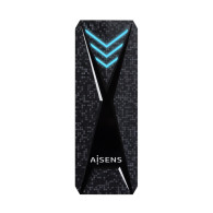 CAJA EXTERNA M.2 (NGFF) GAMING NVMe A USB3.2 GEN2 NEGRA AISENS ASM2-RGB013B