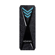 CAJA EXTERNA M.2 (NGFF) GAMING NVMe A USB3.2 GEN2 NEGRA AISENS ASM2-RGB013B