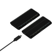 CAJA EXTERNA M.2 ASM2-RGB011GR SATA-NVME USB3.1 GEN2 NEGRA AISENS ASM2-RGB012B
