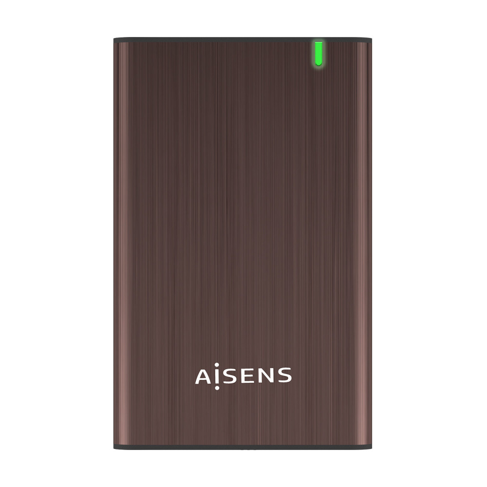 CAJA EXTERNA 2.5 ASE-2525BWN 9.5MM SATA A USB3.1 GEN1 MARRON AISENS ASE-2525BWN