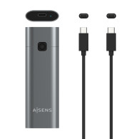 CAJA EXTERNA M.2 NGFF NVMe A USB3.2 GEN2 GRIS AISENS ASM2-021GR
