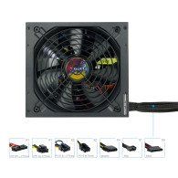 FUENTE ALIMENTACION ATX 750W TOOQ TQAPOLO-750SP