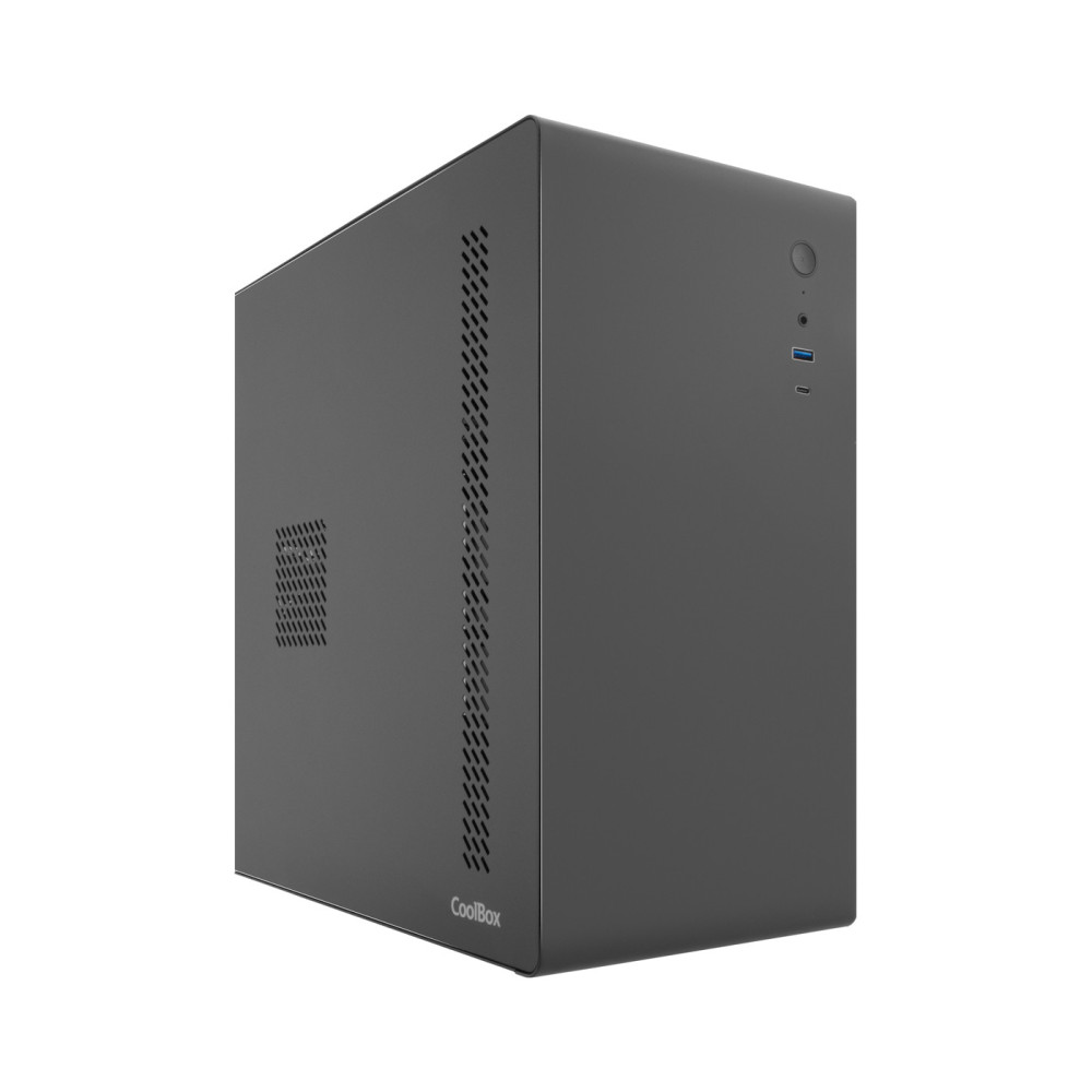 CAJA MICRO-ATX SEMITORRE COOLBOX M640C(FUENTE BASIC500GR) 2USB3.2 1USBA 1USBC