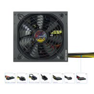 FUENTE ALIMENTACION ATX 600W TOOQ TQAPOLO-600SP