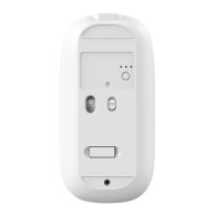 RATON COOLBOX INALAMBRICO W02 IA GRIS RECARGABLE TIPO-C MULTIDISPOSITIVO USB