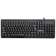 TECLADO GIGABYTE + RATON KM6300 MULTIMEDIA NEGRO USB