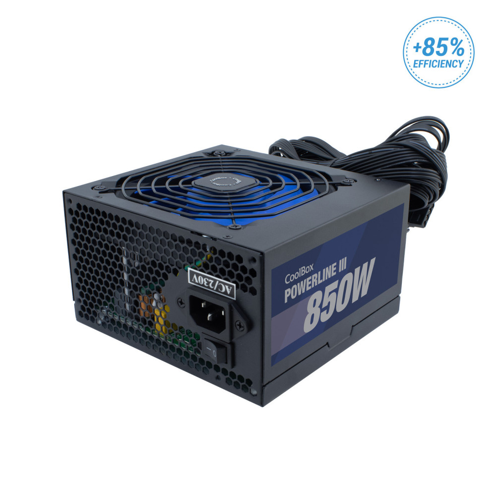 FUENTE ALIMENTACION ATX 850W COOLBOX POWERLINE III COO-FAPW3-850