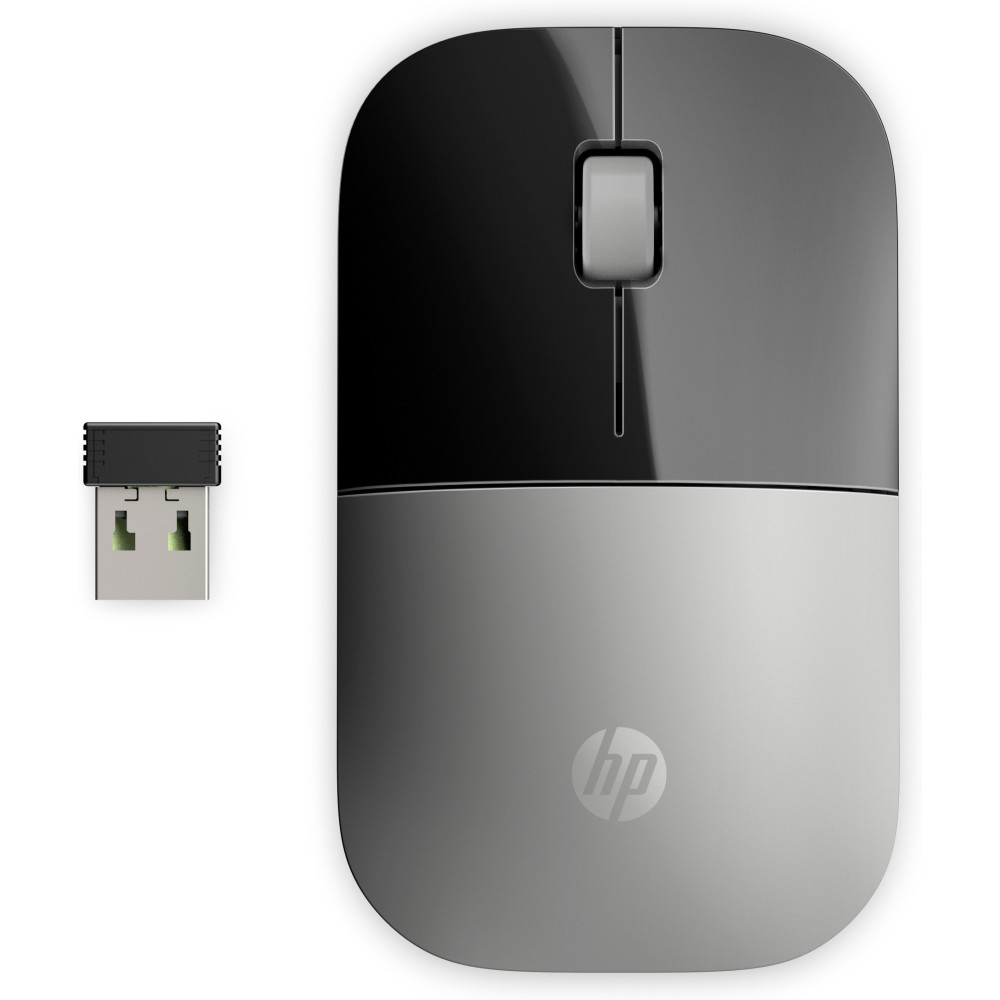 RATON HP INALAMBRICO Z3700 PLATA X7Q44AA