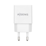 CARGADOR USB 10W ALTA EFICIENCIA 5V2A BLANCO AISENS A110-0526