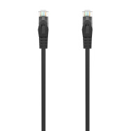 CABLE RED LATIGUI. RJ45 LSZH CAT.6A 500 MHZ UTP AWG24 NEGRO 0.5M AISEN A145-0586