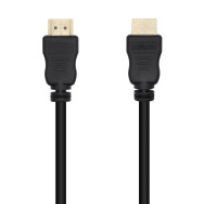 CABLE HDMI V1.4 ALTA VELOCIDAD CCS AM-AM NEGRO 2.0M AISENS A119-0530