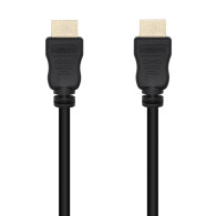 CABLE HDMI V1.4 ALTA VELOCIDAD CCS AM-AM NEGRO 2.0M AISENS A119-0530
